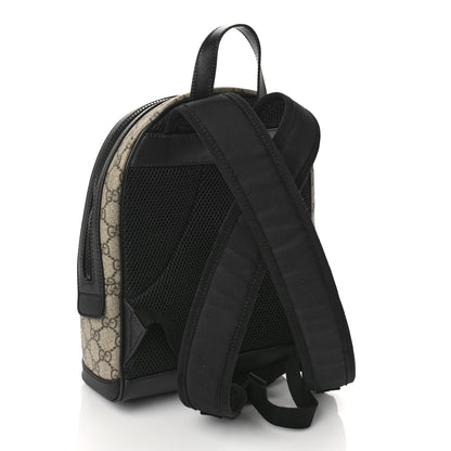 Gucci GG Supreme Monogram Small Eden Day Backpack Black 3 of 9