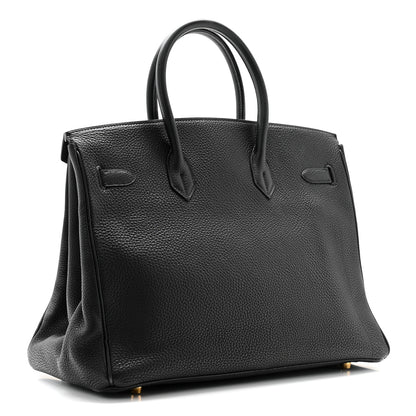 Hermes Togo Birkin 35 Black 3 of 13