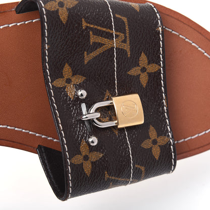Louis Vuitton Monogram Lock It Flat Mules 39 Brown 16 of 16