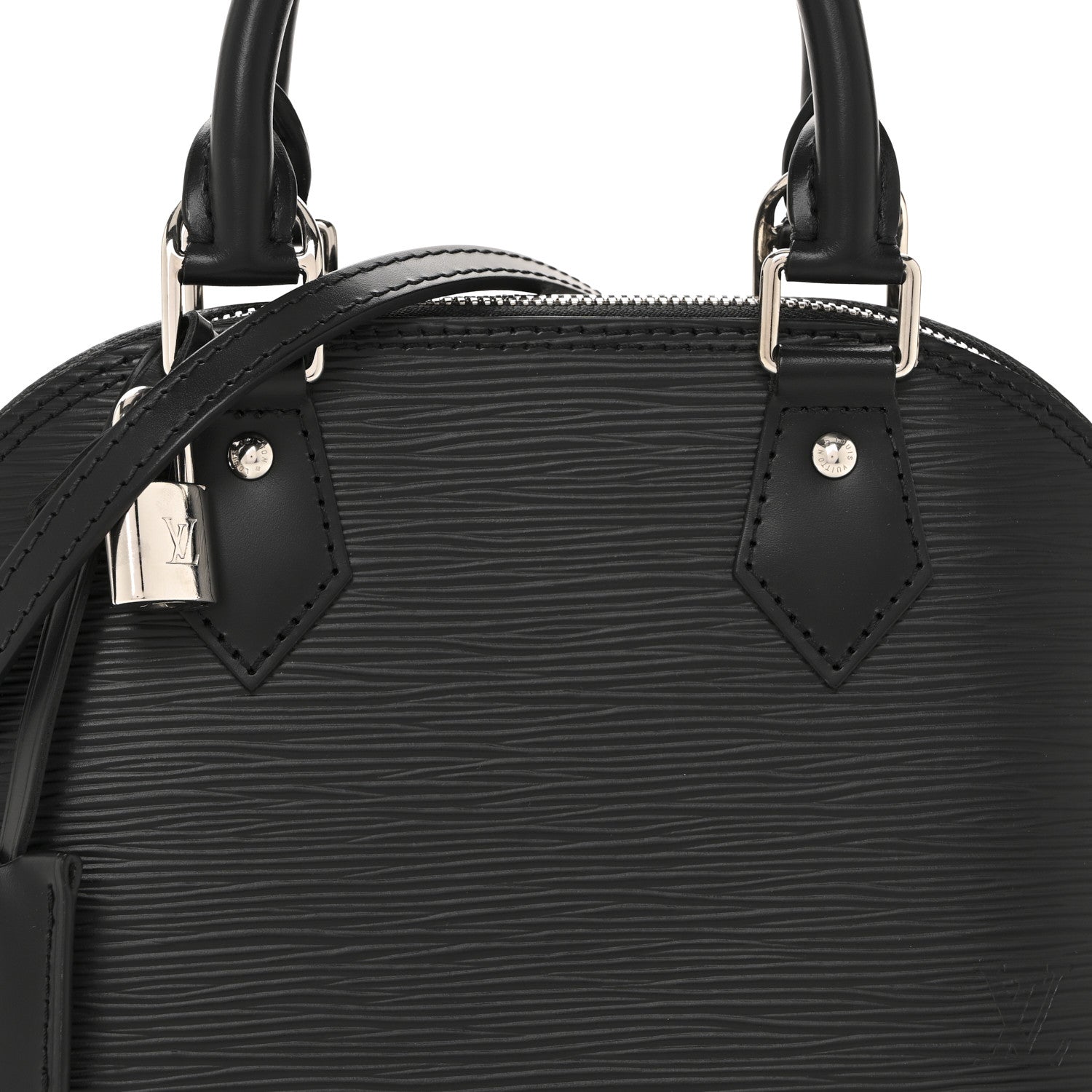 Louis Vuitton Epi Alma BB Black 7 of 11