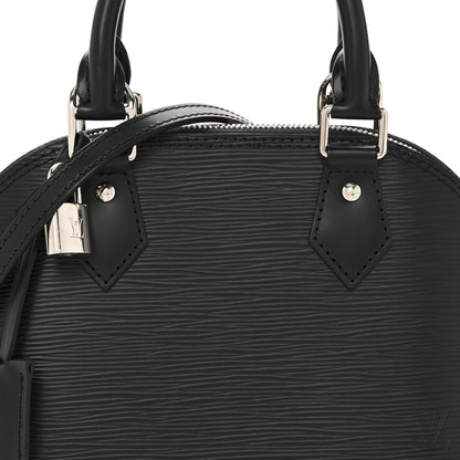 Louis Vuitton Epi Alma BB Black 7 of 11