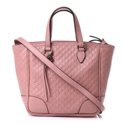 Gucci Microguccissima Small Bree Tote Soft Pink 1 of 9