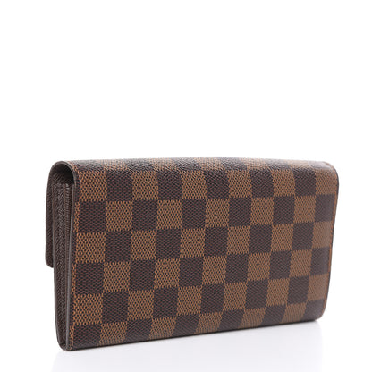 Louis Vuitton Damier Ebene Sarah Wallet 3 of 12