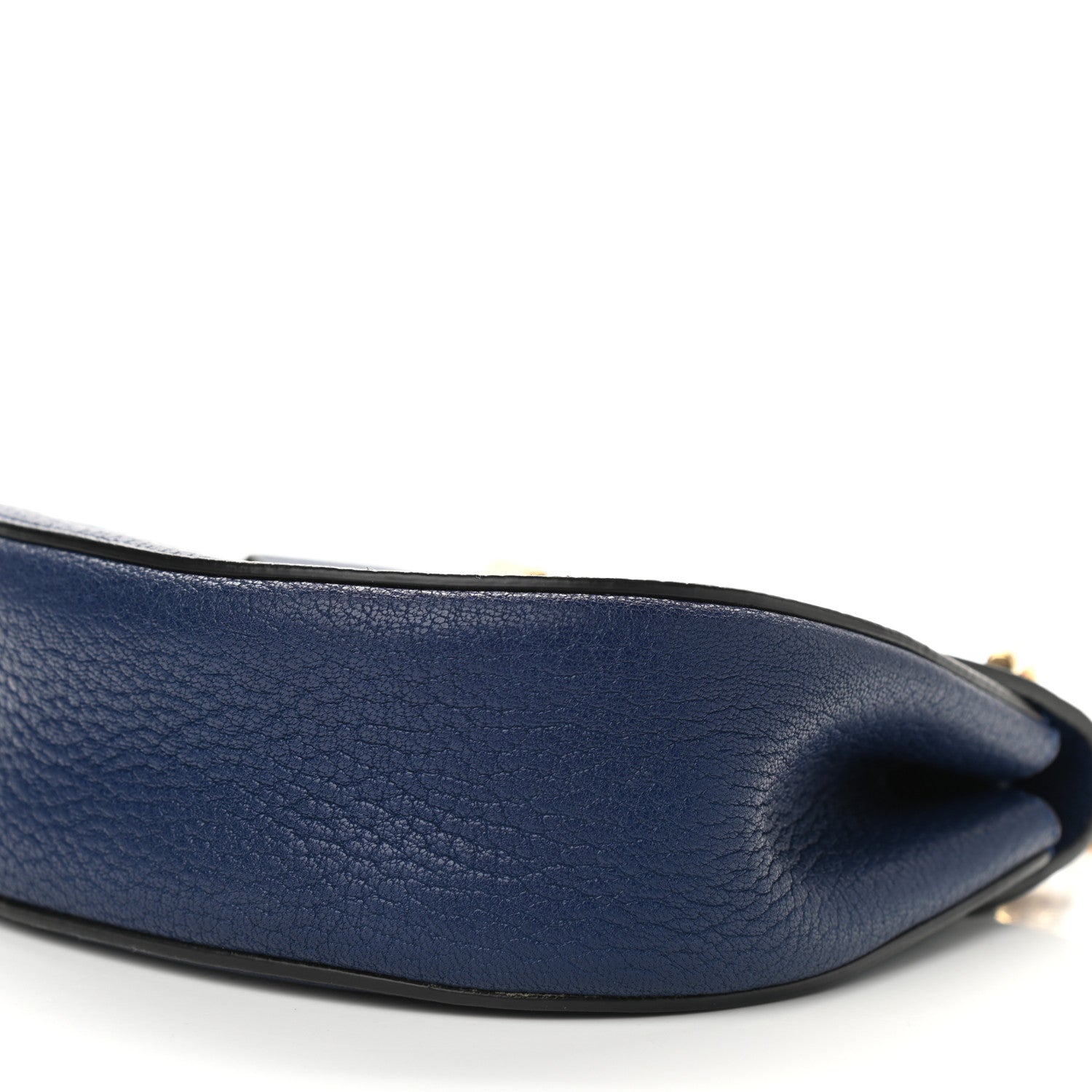 Chloe Grained Lambskin Mini Drew Shoulder Bag Royal Navy 8 of 8