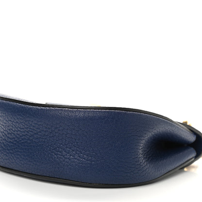 Chloe Grained Lambskin Mini Drew Shoulder Bag Royal Navy 8 of 8