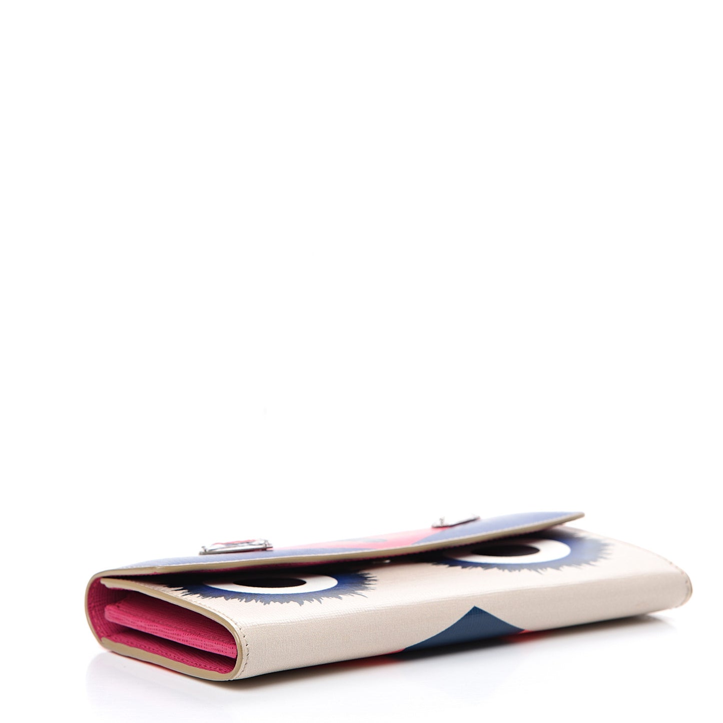 Vitello Elite Crystal Eye Monster Simply Continental Wallet Bellini Multicolor