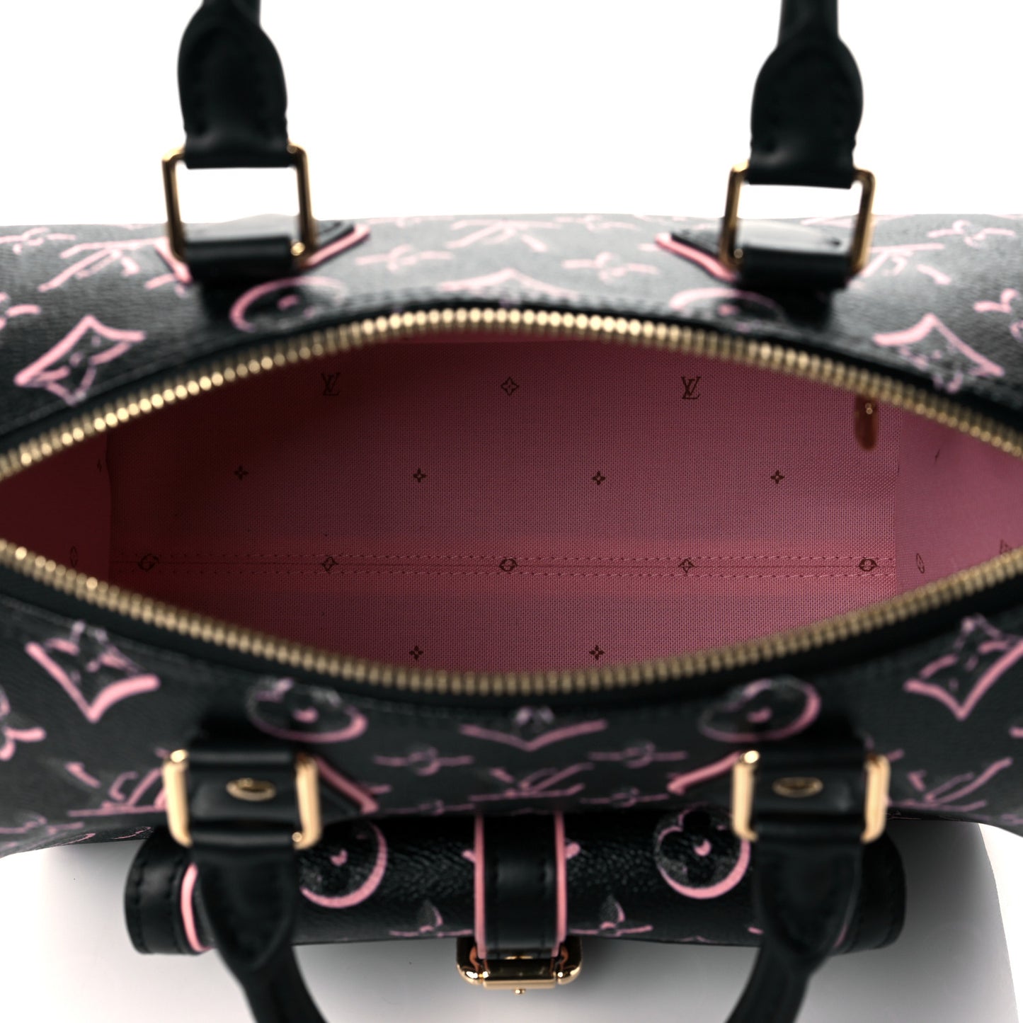 Monogram Fall for You Speedy Bandouliere 25 Black