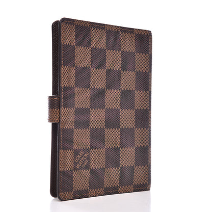 Louis Vuitton Damier Ebene Small Ring Agenda Cover 3 of 9