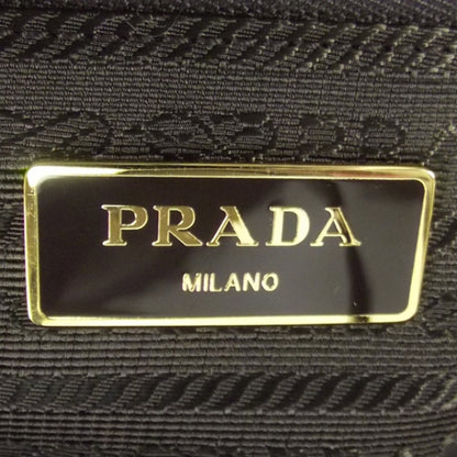 Prada Nylon Large Bowler Tote Brown 9 of 14