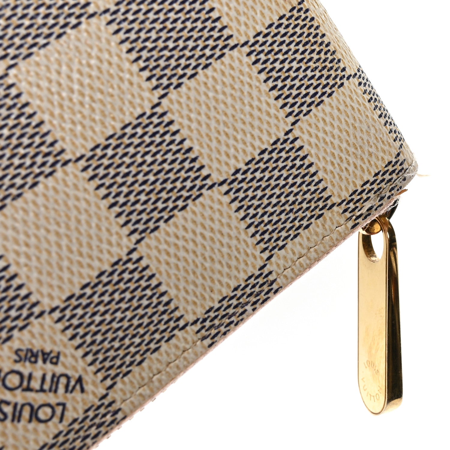 Louis Vuitton Damier Azur Zippy Wallet Rose Ballerine 8 of 8