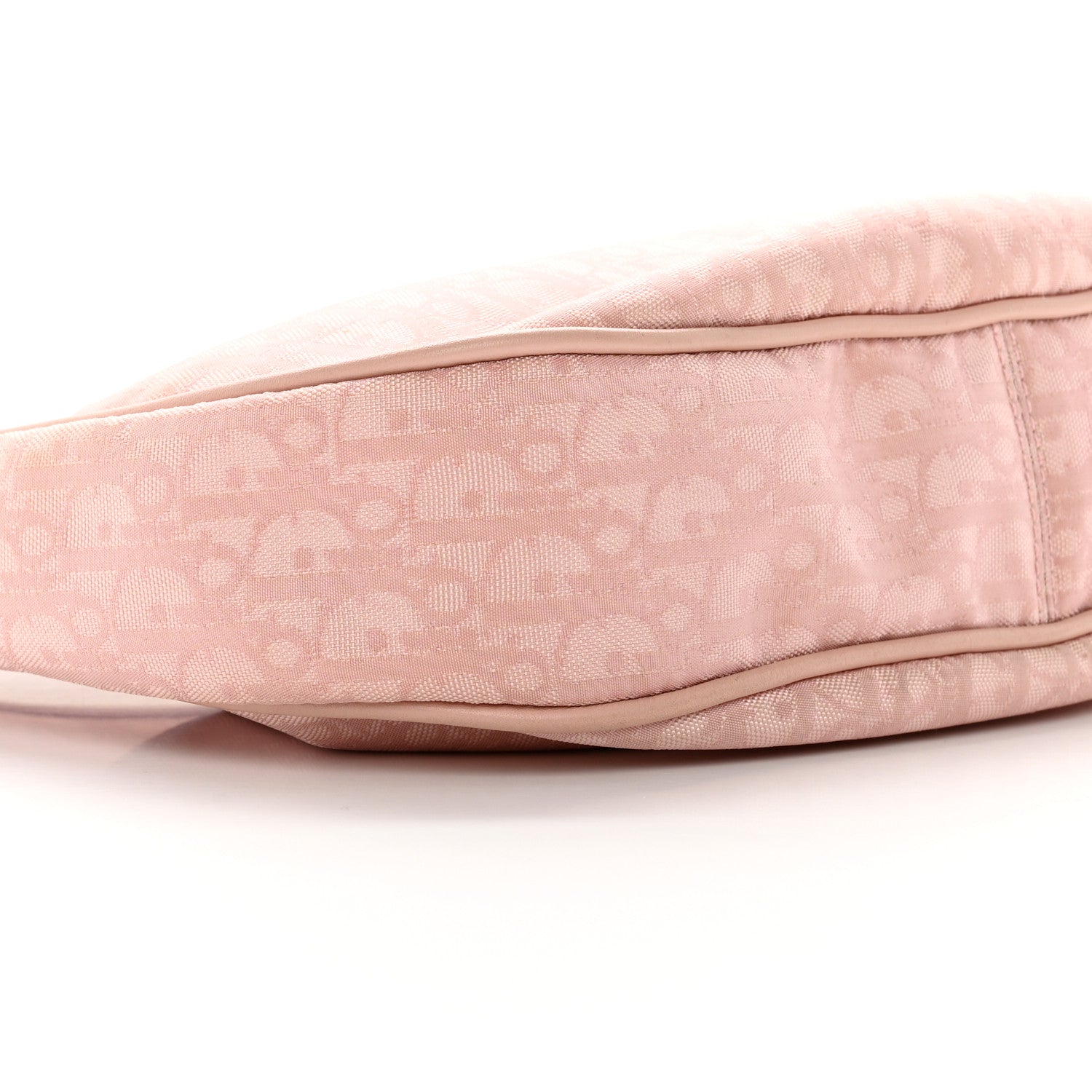 Christian Dior Nylon Monogram Lovely Hobo Rose Clair 9 of 23