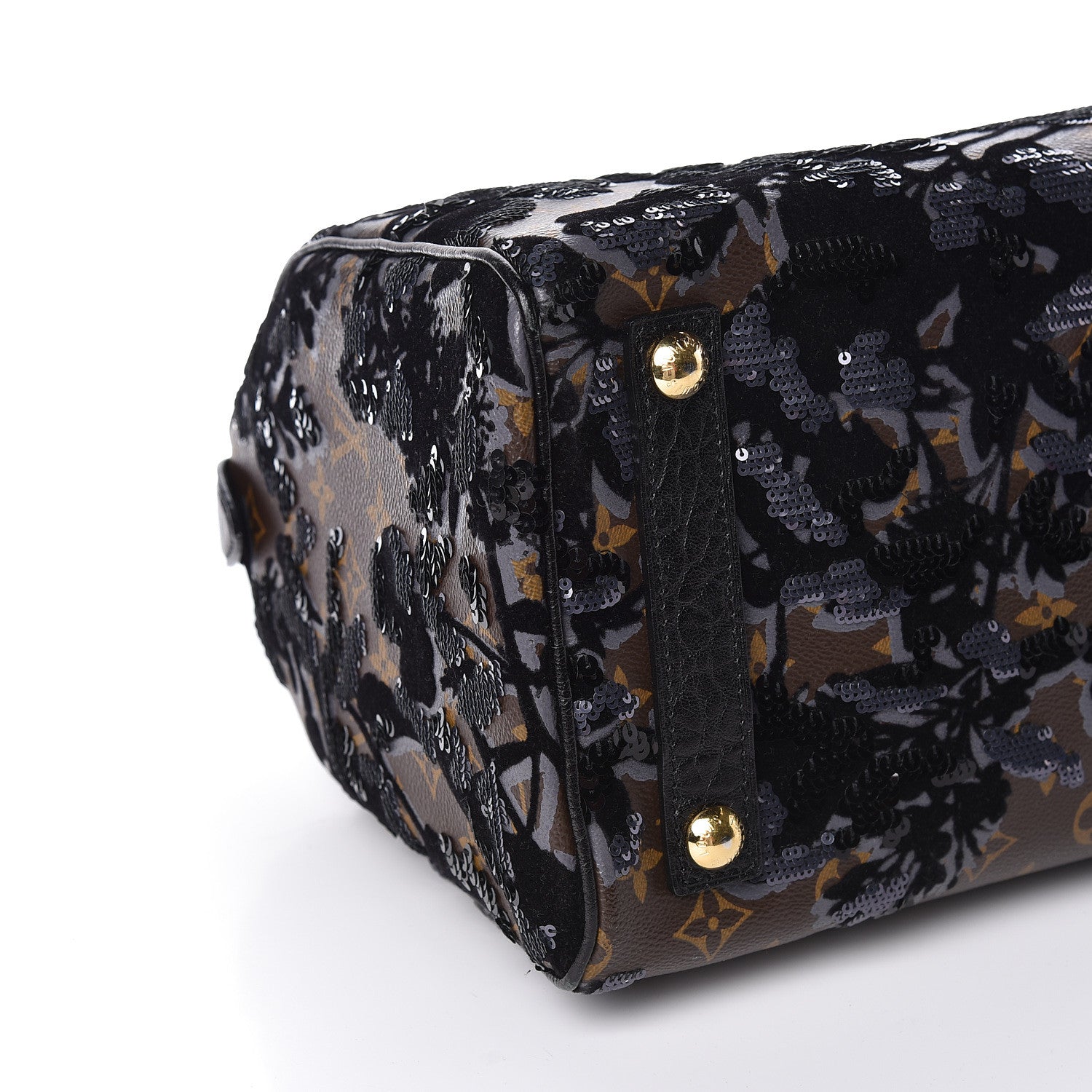 Louis Vuitton Monogram Fleur De Jais Sequins Speedy 30 8 of 10