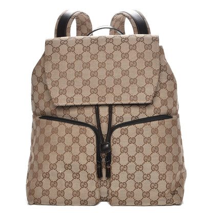 Gucci Monogram Backpack Brown 1 of 7
