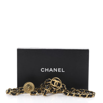 Chanel Lambskin Multi Strand Medallion Brooch Gold 6 of 6