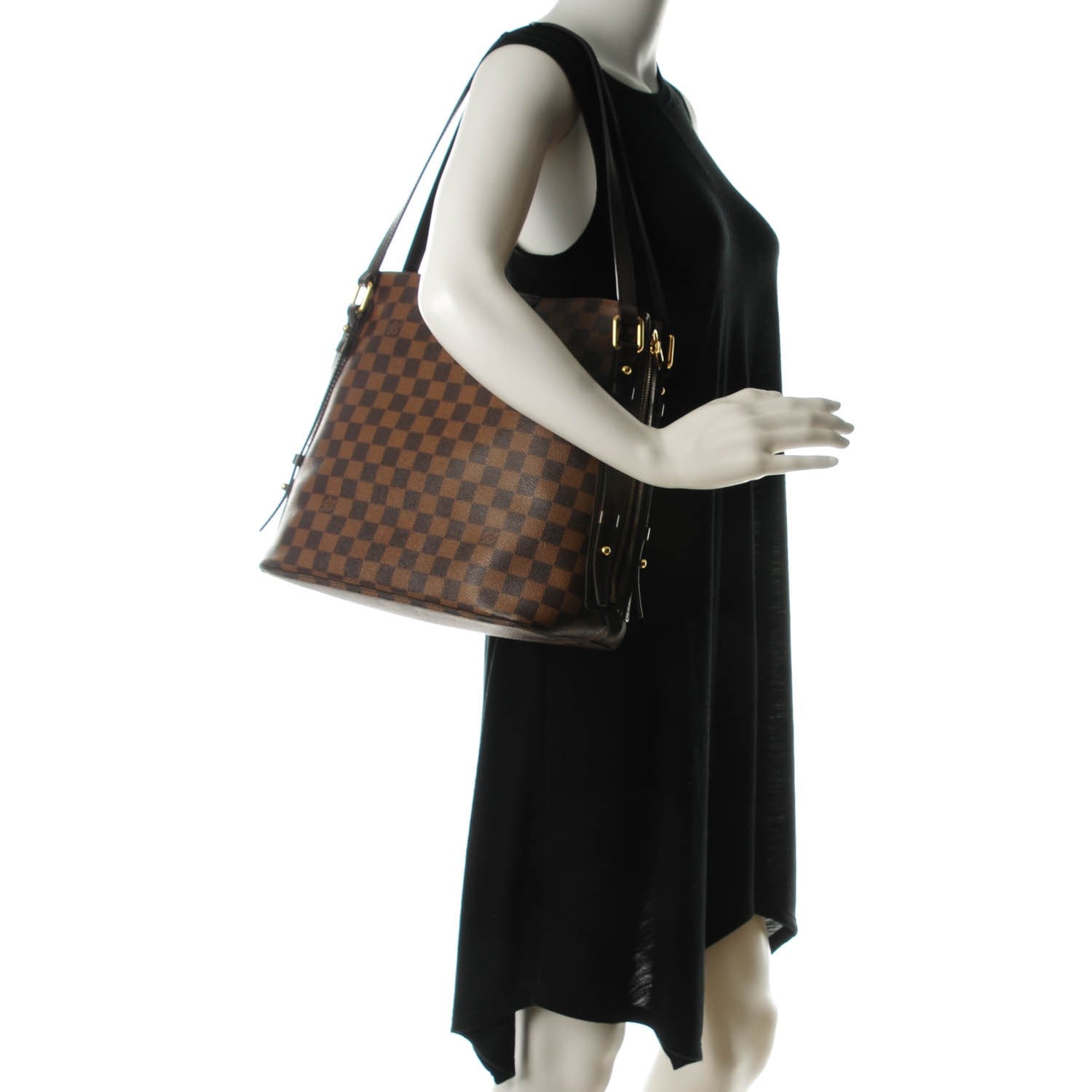Louis Vuitton Damier Ebene Cabas Rivington 2 of 7