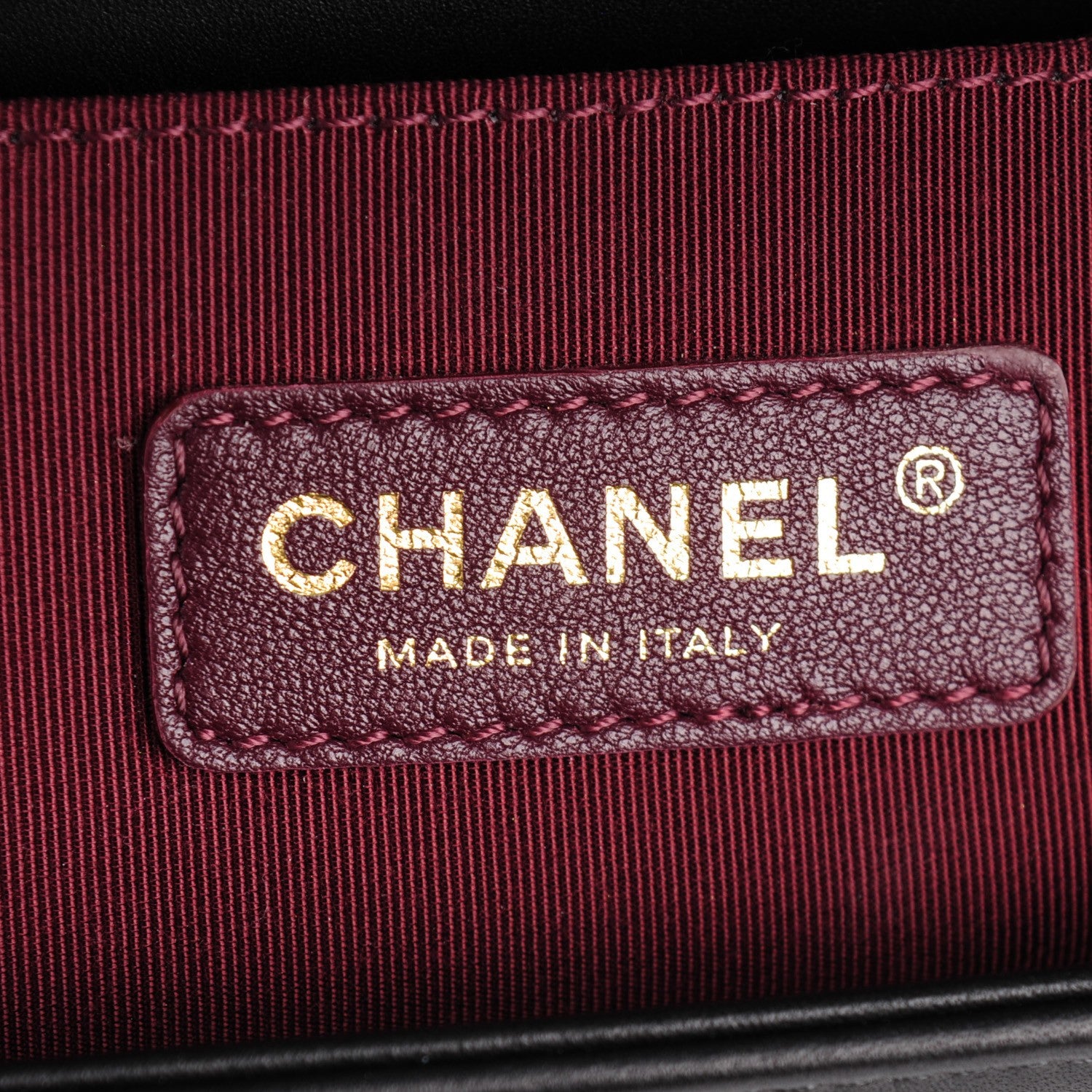 Chanel Caviar Suede Calfskin Chevron Medium Boy Flap Black 7 of 8