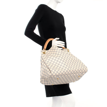 Louis Vuitton Damier Azur Artsy MM 2 of 8