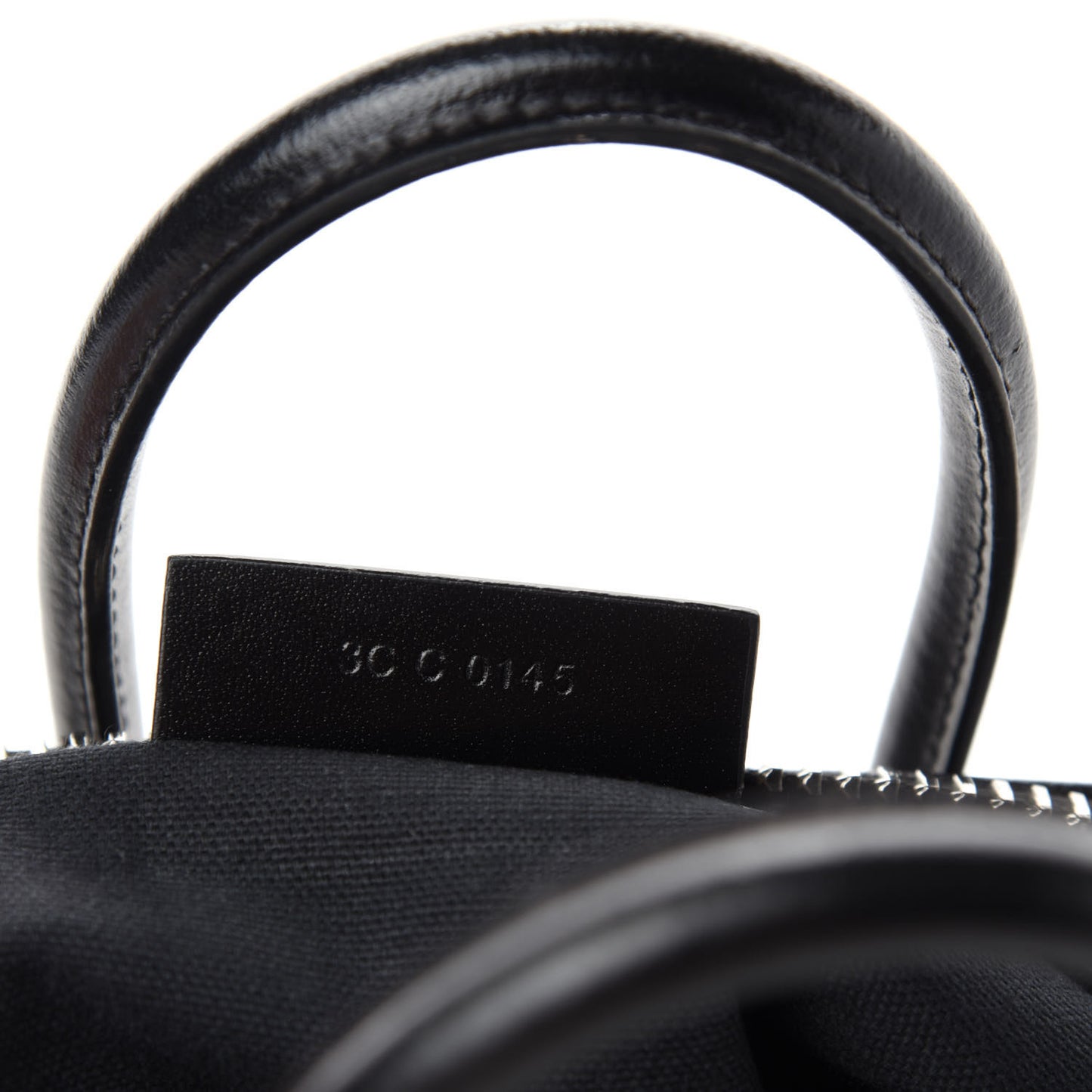 Shiny Lord Calfskin Mini Antigona Black