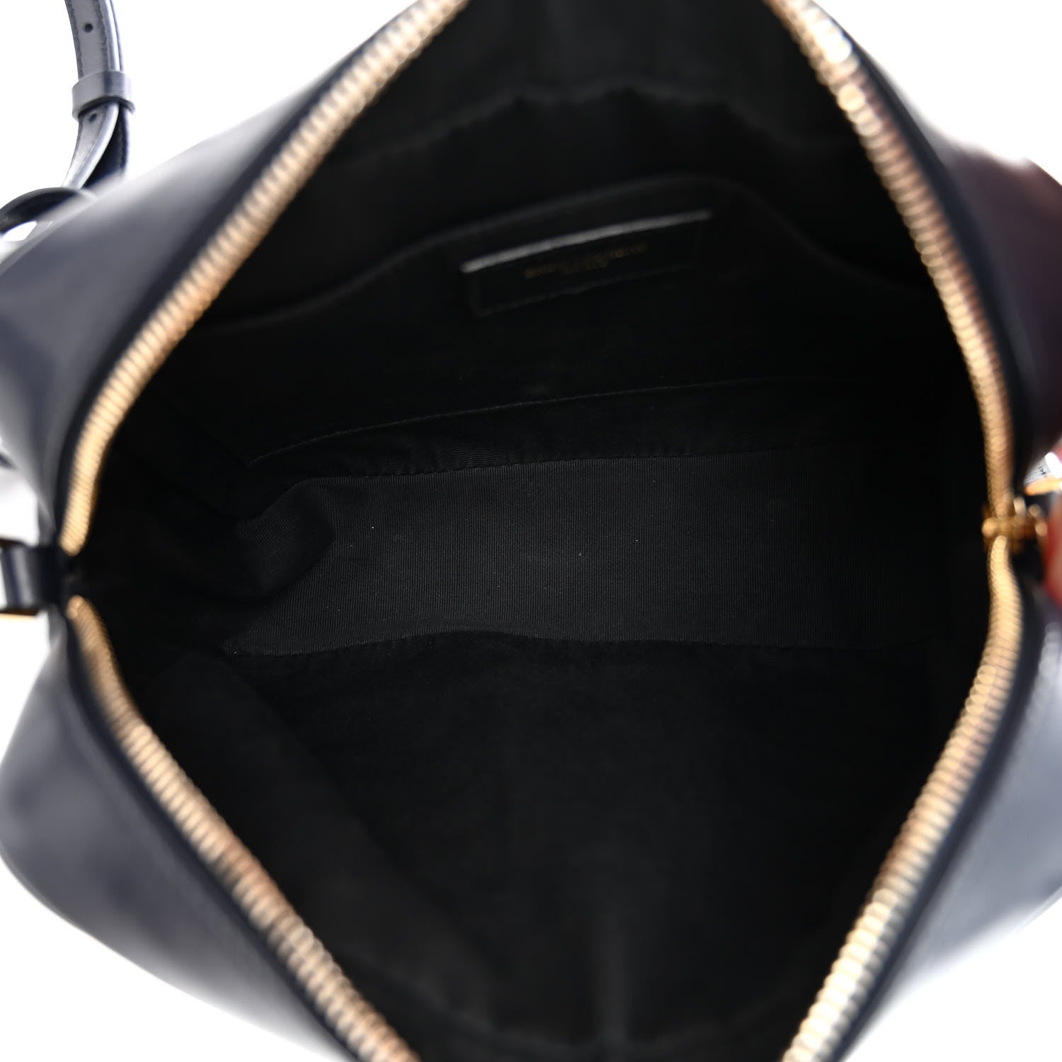 Saint Laurent Calfskin Matelasse Monogram Lou Camera Bag Navy 6 of 12