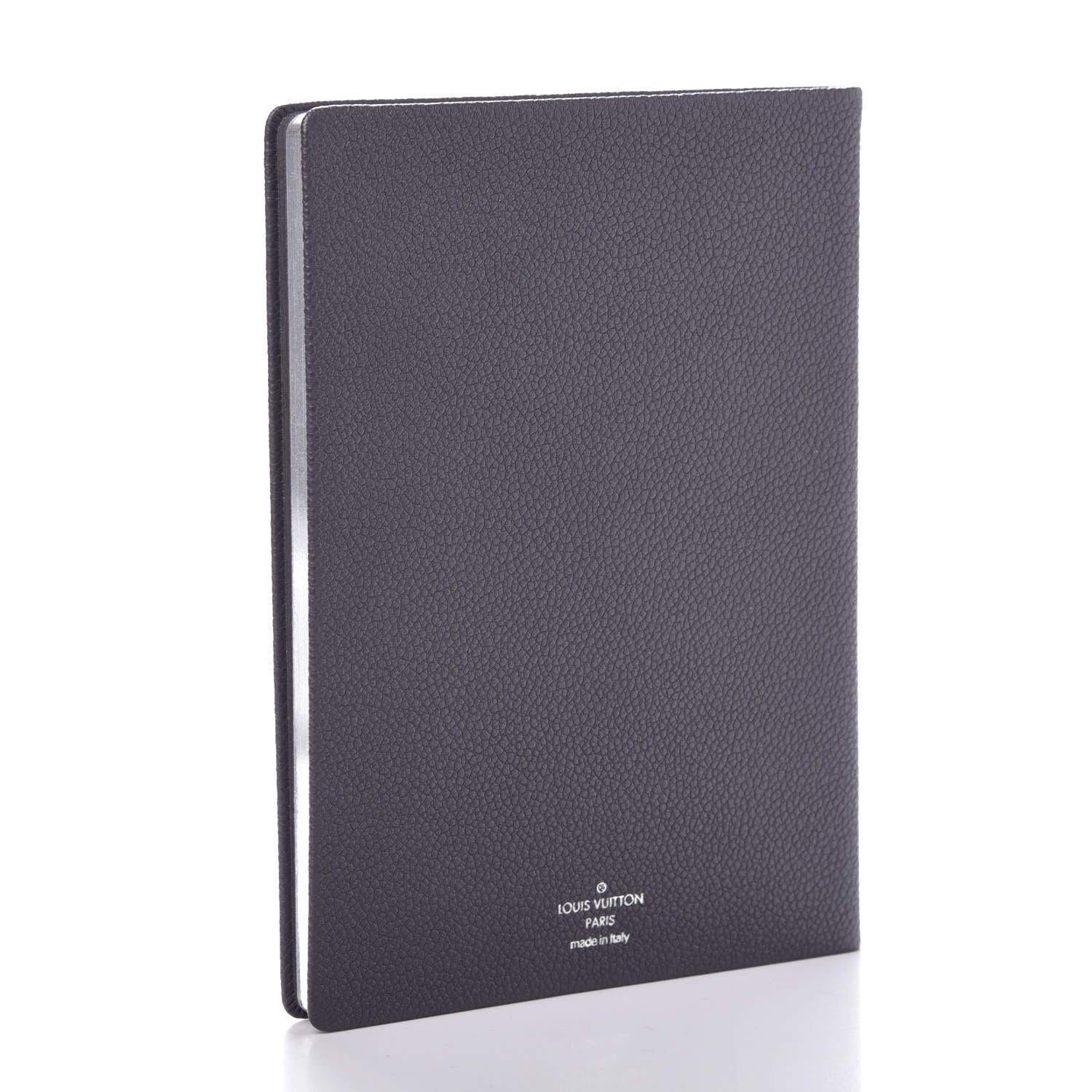 Louis Vuitton Taurillon Notebook MM Gris 3 of 6