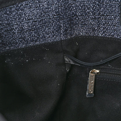 Chanel Lurex Boucle Medium Deauville Tote Black 7 of 12