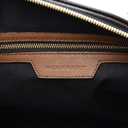 Burberry Horseferry Check Medium Alchester Bowling Bag Honey Tan 7 of 9