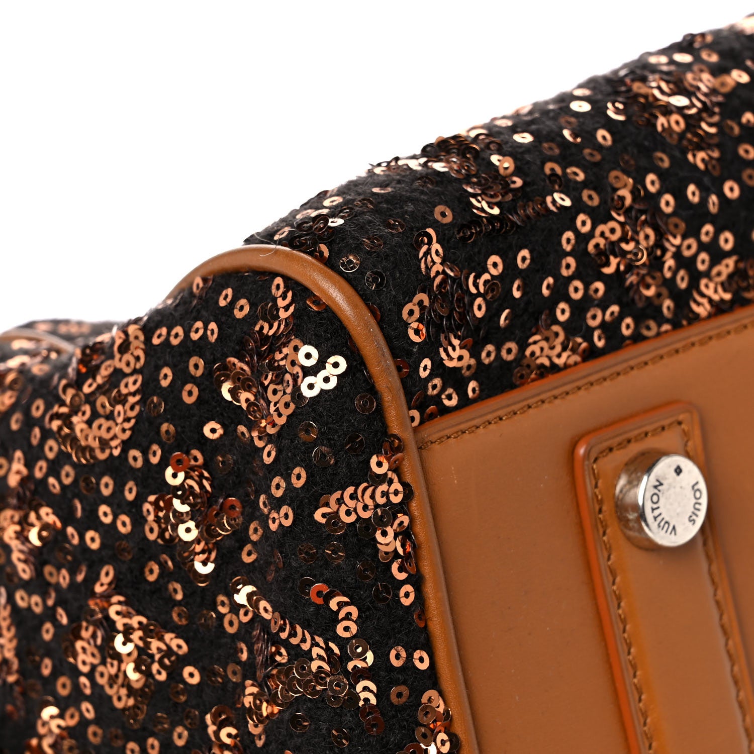 Louis Vuitton Sequin Monogram Sunshine Express Speedy Gold 10 of 18