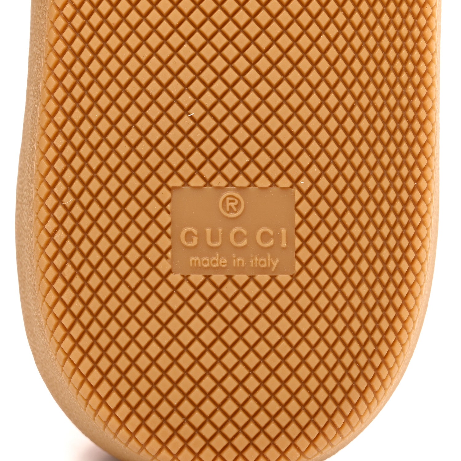 Gucci GG Monogram Suede Web Mens G74 Sneakers 11 Beige Ruggine Cuir 9 of 9