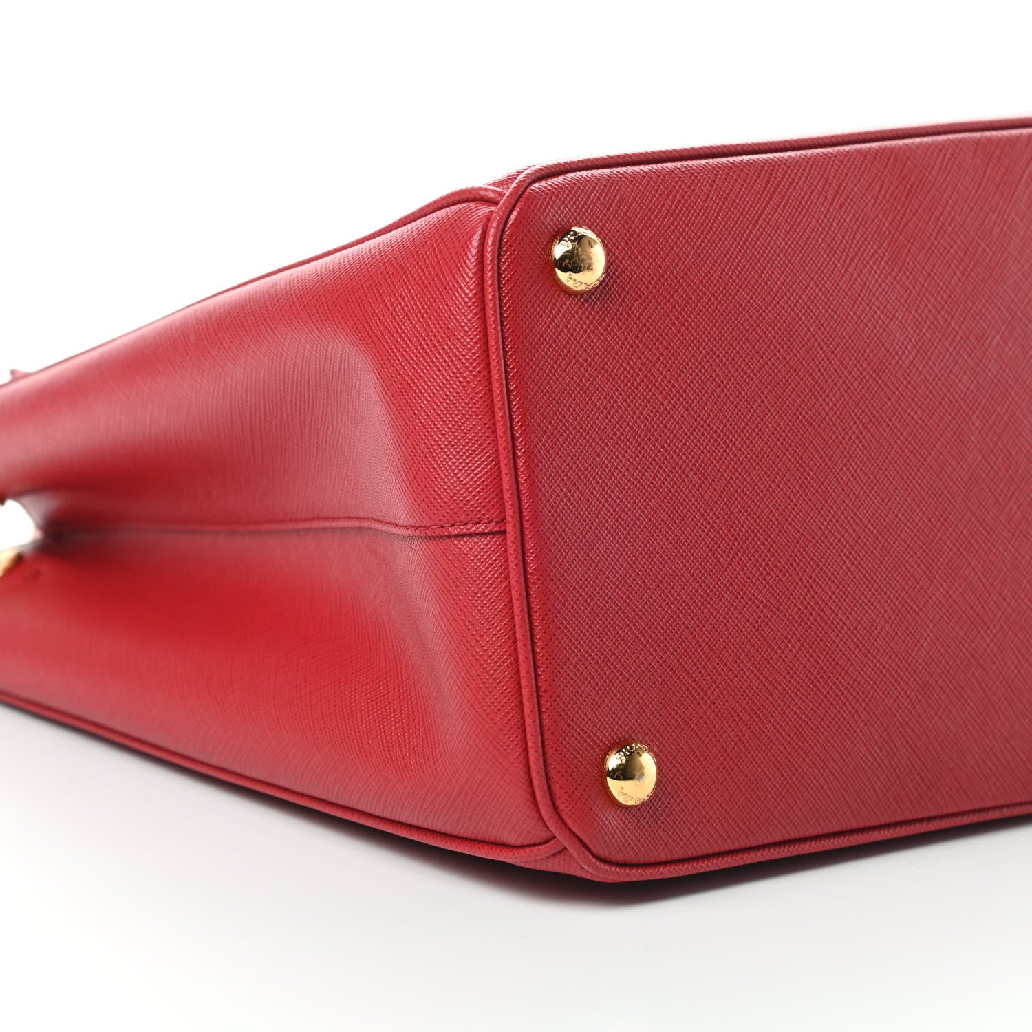 Prada Saffiano Medium Galleria Double Zip Tote Fuoco 12 of 15