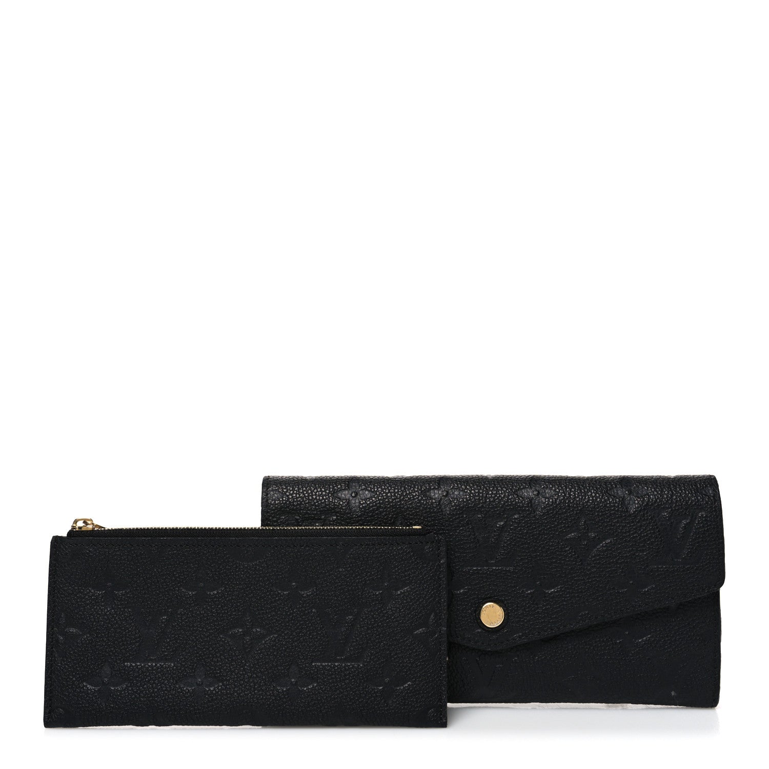 Louis Vuitton Empreinte Curieuse Wallet Black 3 of 8