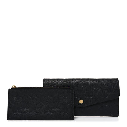 Louis Vuitton Empreinte Curieuse Wallet Black 3 of 8