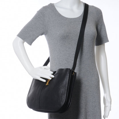Saint Laurent Leather Medium Cabas Chyc Shoulder Bag Black 2 of 7