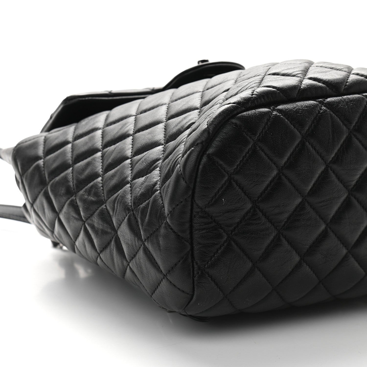 Chanel Calfskin Quilted Small Urban Spirit Backpack Black 8 of 9