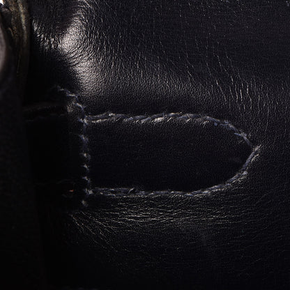 Hermes Box Kelly Retourne 28 Indigo 10 of 38