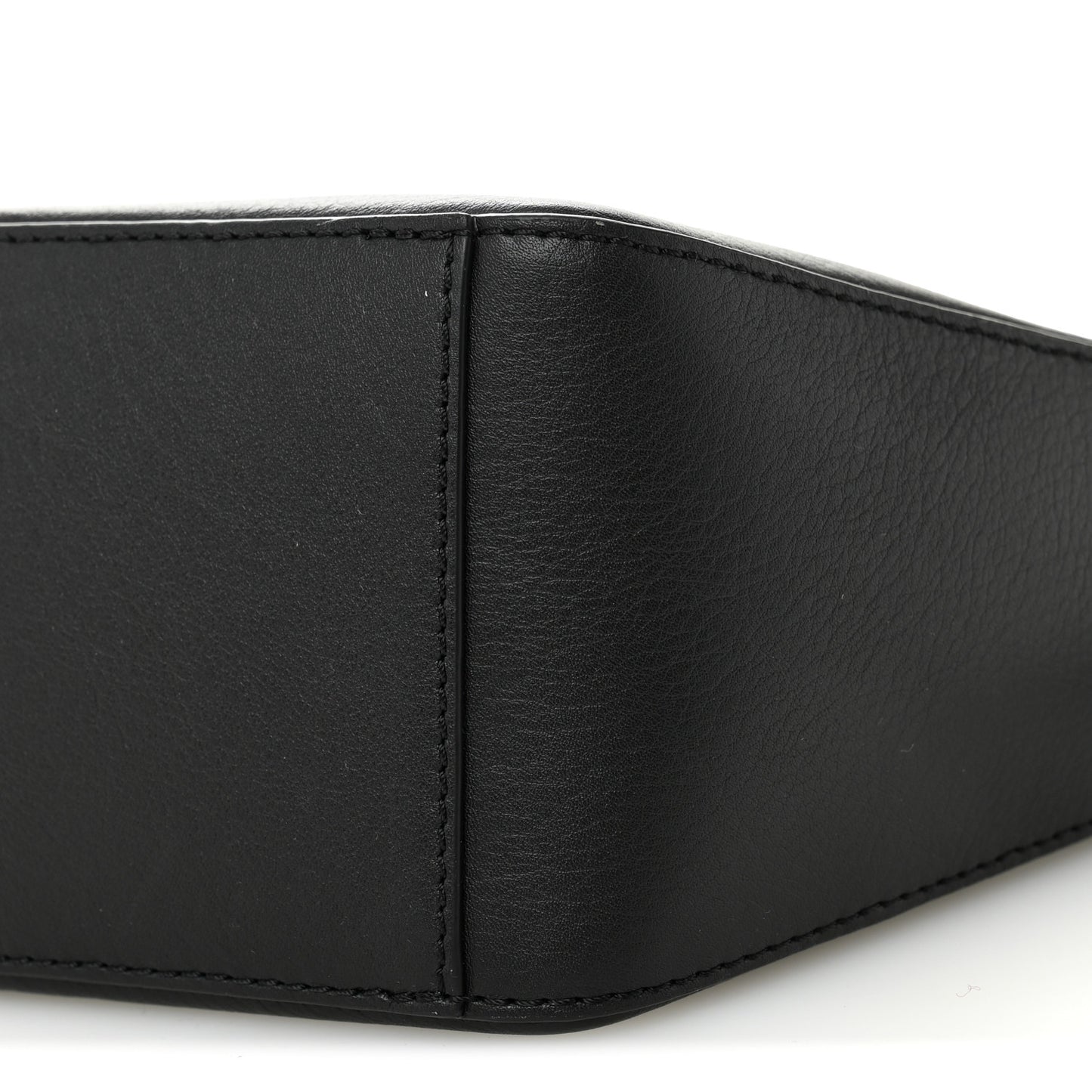 Calfskin Mini Hammock Hobo Black