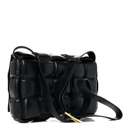 Bottega Veneta Nappa Maxi Intreccio Padded Cassette Crossbody Bag Black 3 of 10