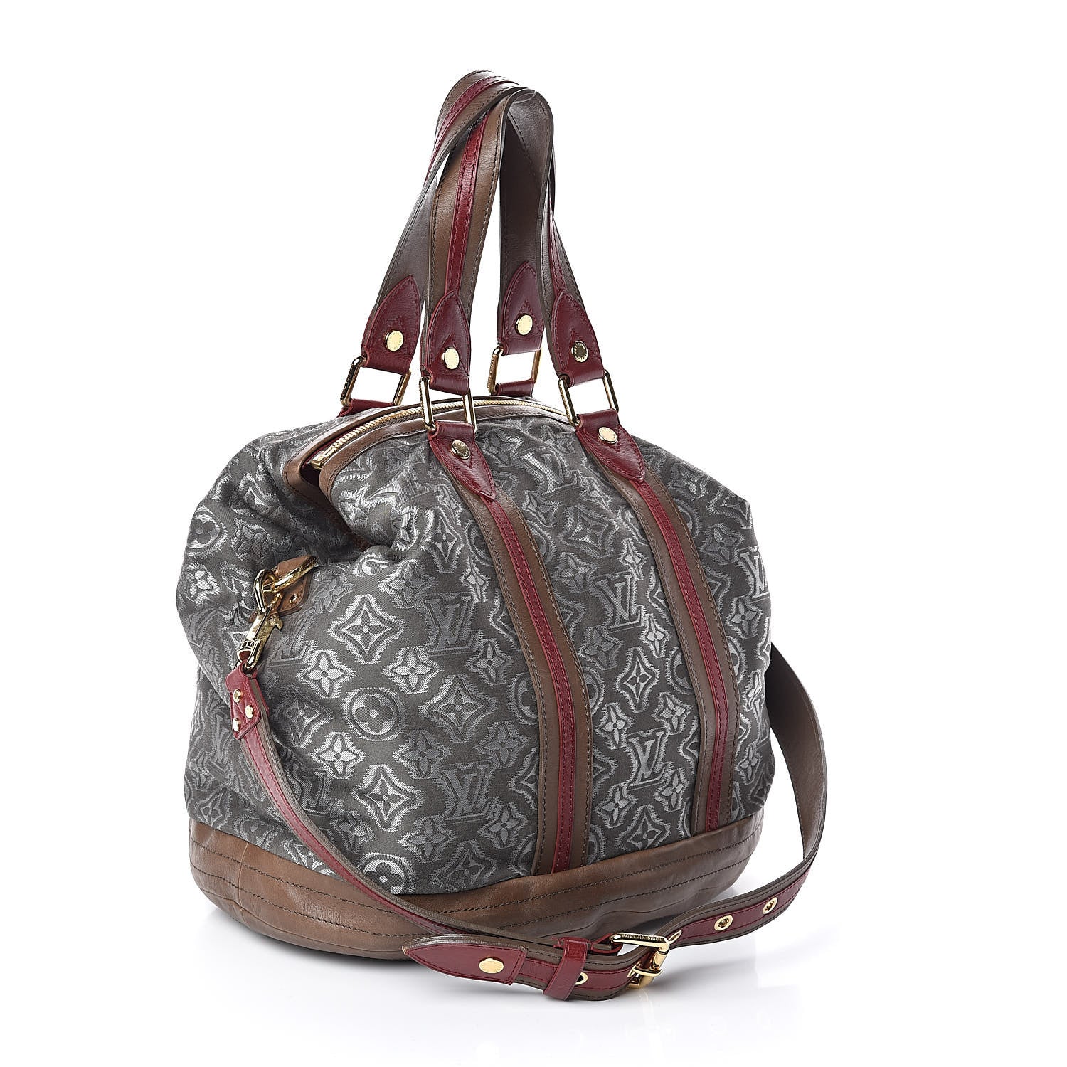 Louis Vuitton Jacquard Monogram Fabric Aviator Kaki 3 of 9