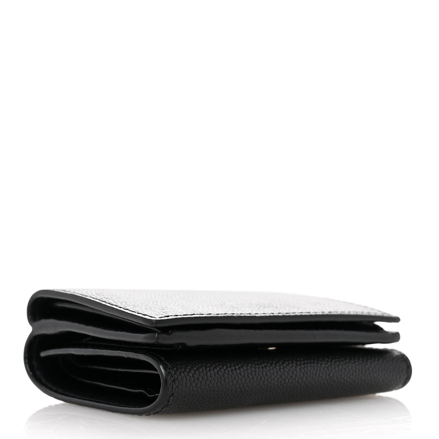 Grain De Poudre Tiny Tri Fold Wallet Black
