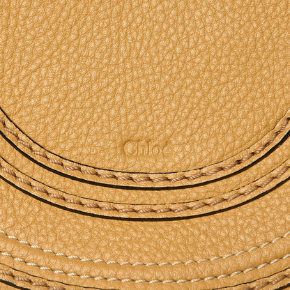 Chloe Calfskin Mini Marcie Round Crossbody Bag Curry Yellow 7 of 7