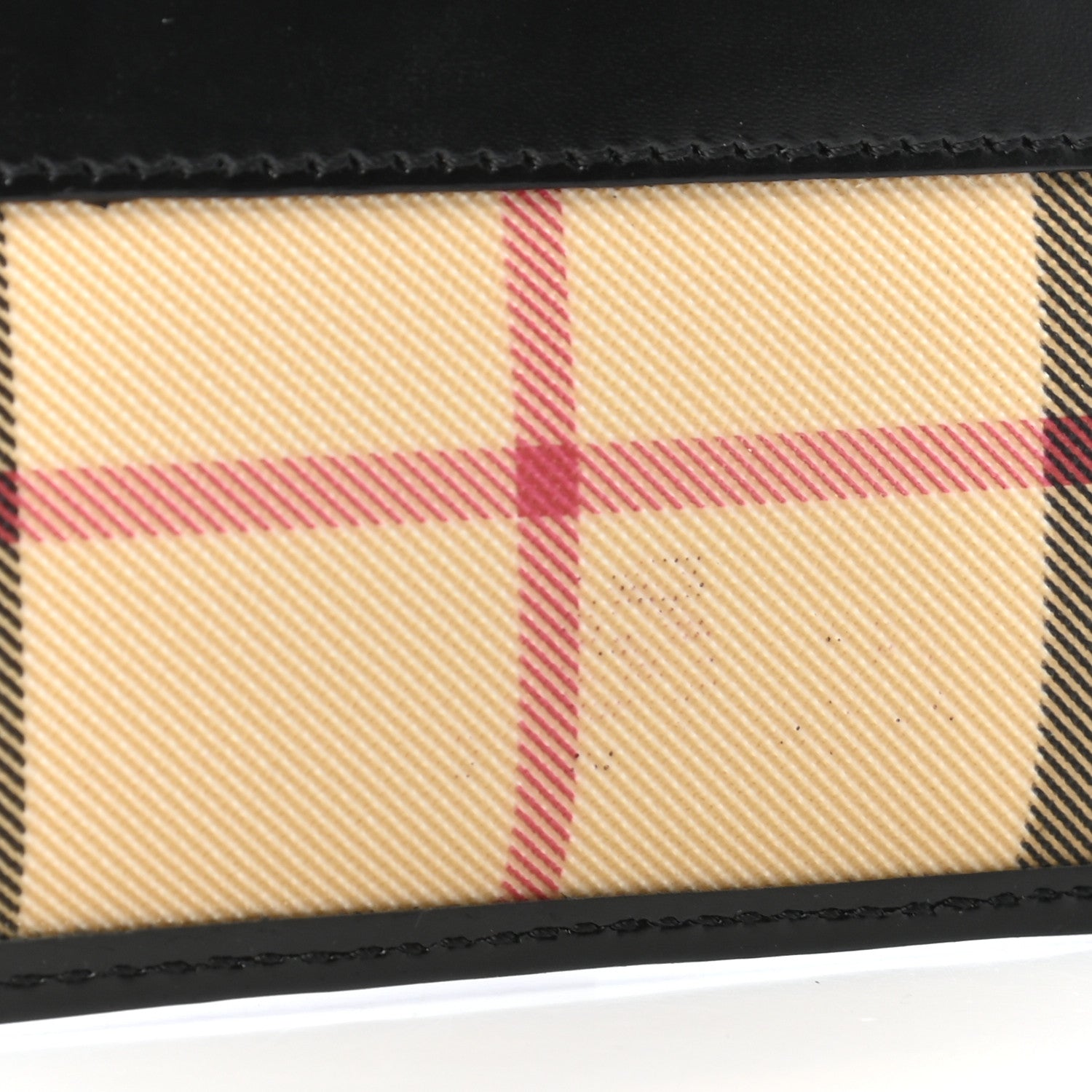 Burberry House Check Key Coin Case Black 8 of 8