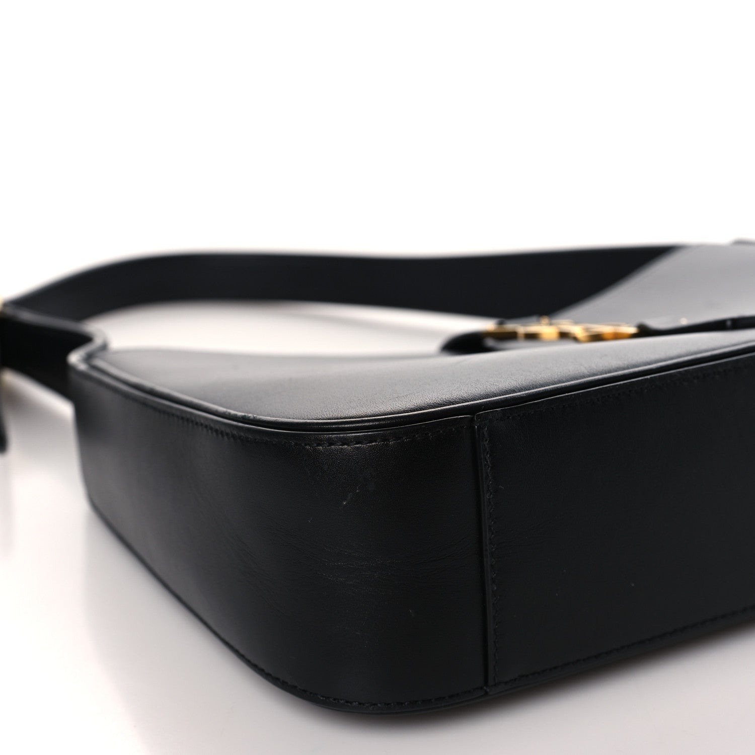 Saint Laurent Smooth Calfskin Le 5 A 7 Hobo Black 8 of 9