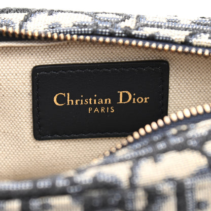 Christian Dior Oblique Belt Pouch Blue 5 of 9