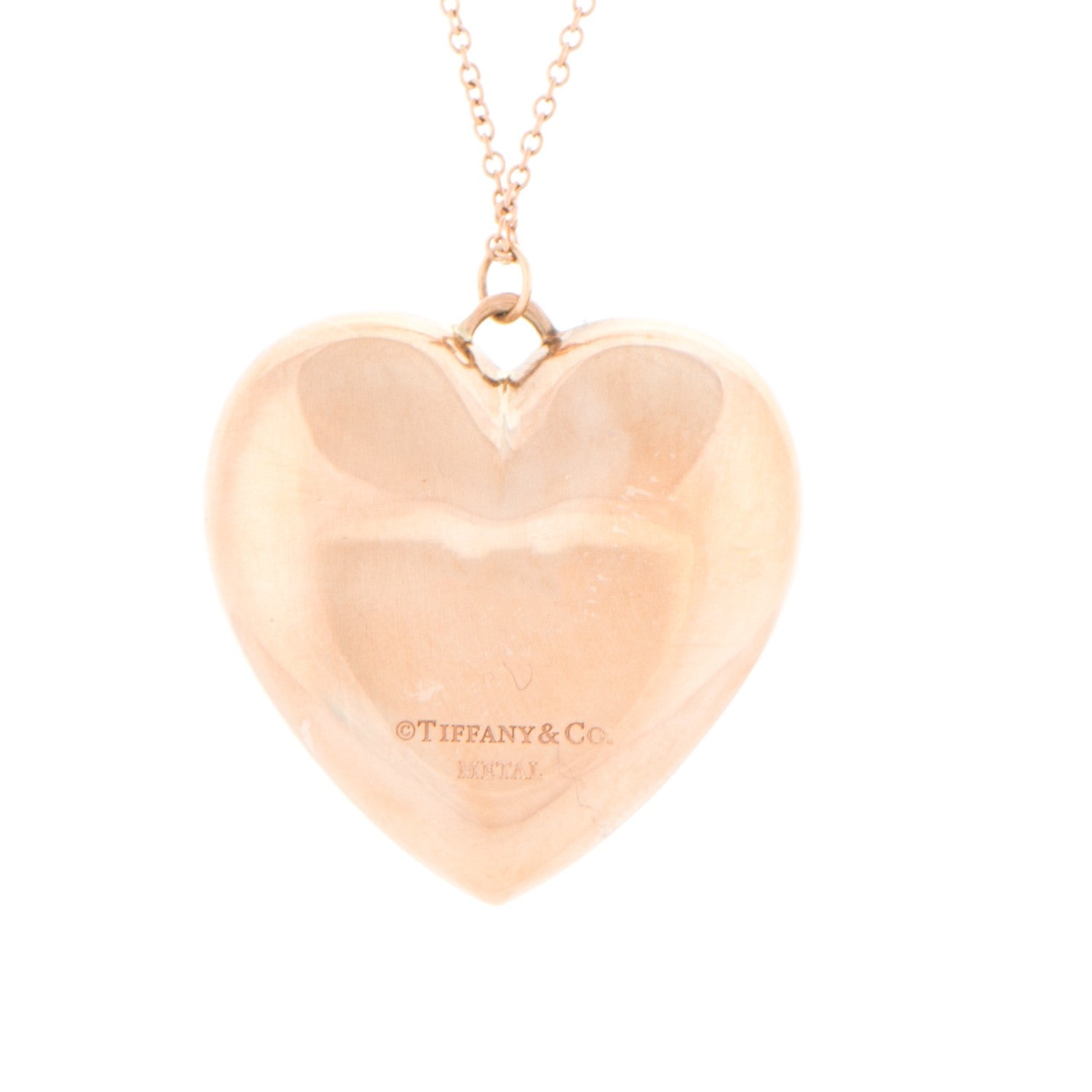 Tiffany Rubedo Heart Pendant Necklace 4 of 8