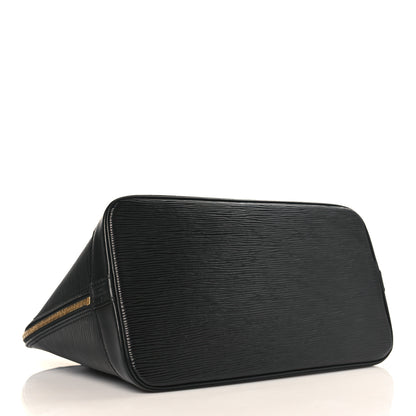 Louis Vuitton Epi Alma PM Black 4 of 8