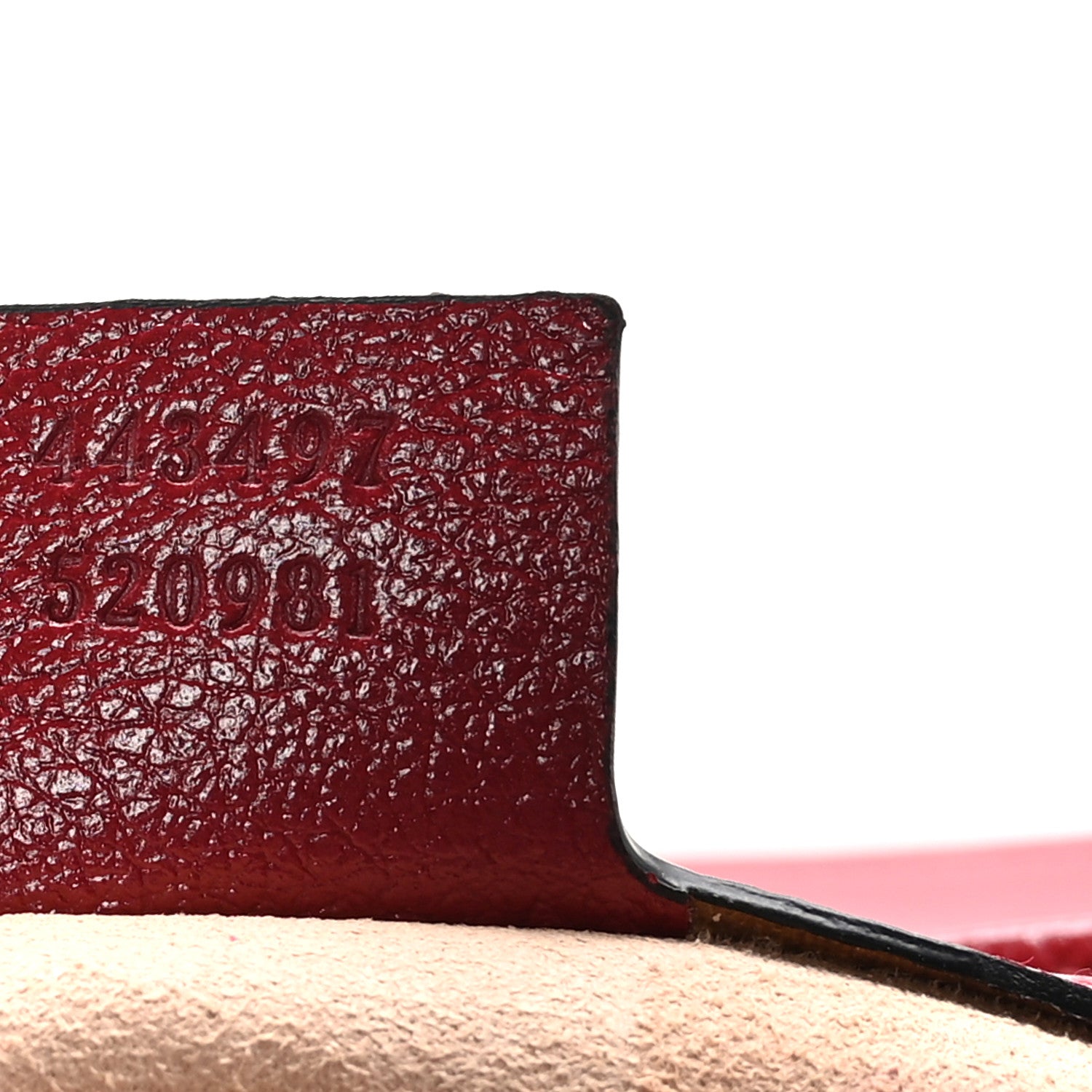 Gucci Vintage Effect Calfskin Matelasse Diagonal Small Torchon GG Marmont Shoulder Bag Black Romantic Cherry 7 of 10