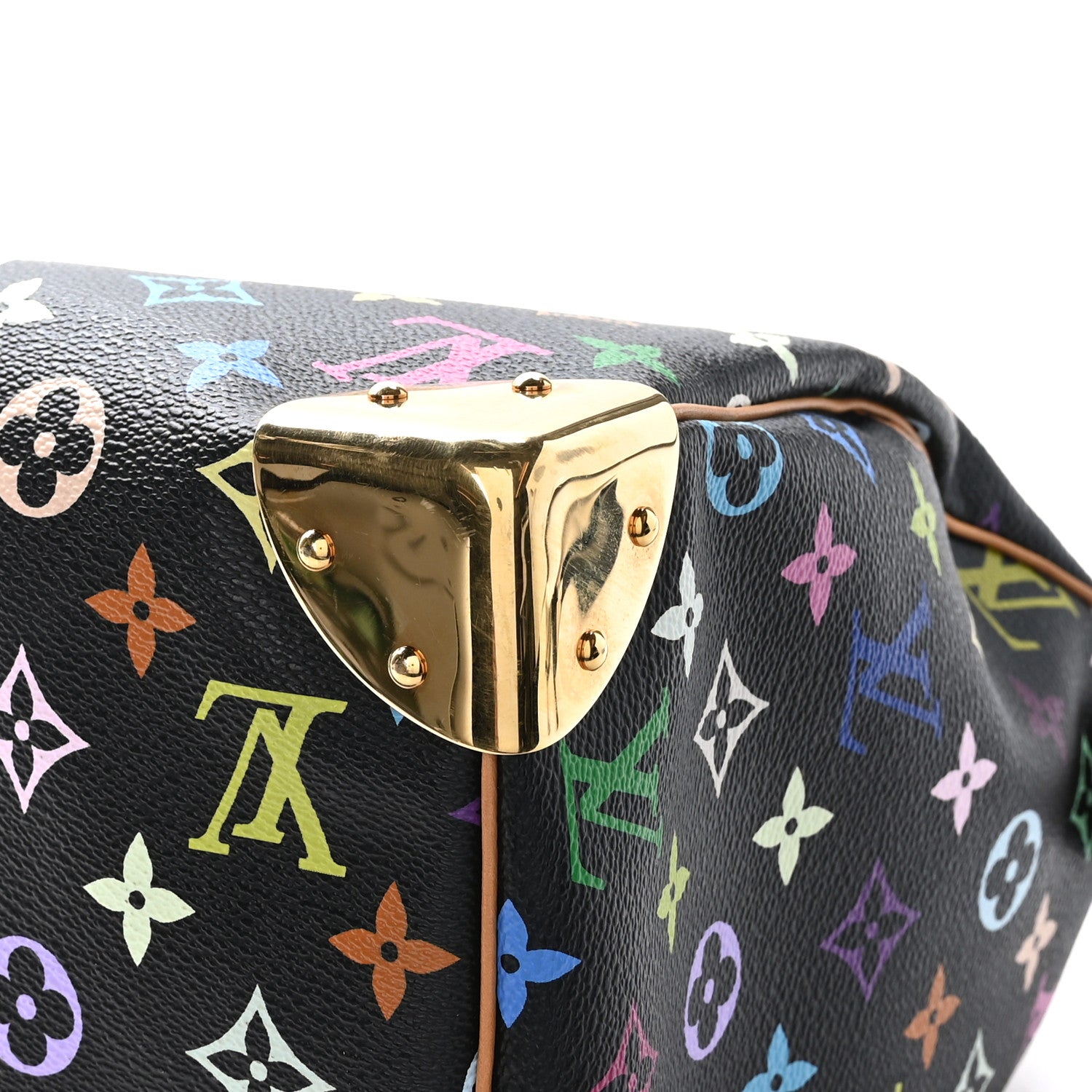 Louis Vuitton Monogram Multicolor Speedy 30 Black 10 of 10