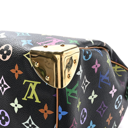 Louis Vuitton Monogram Multicolor Speedy 30 Black 10 of 10