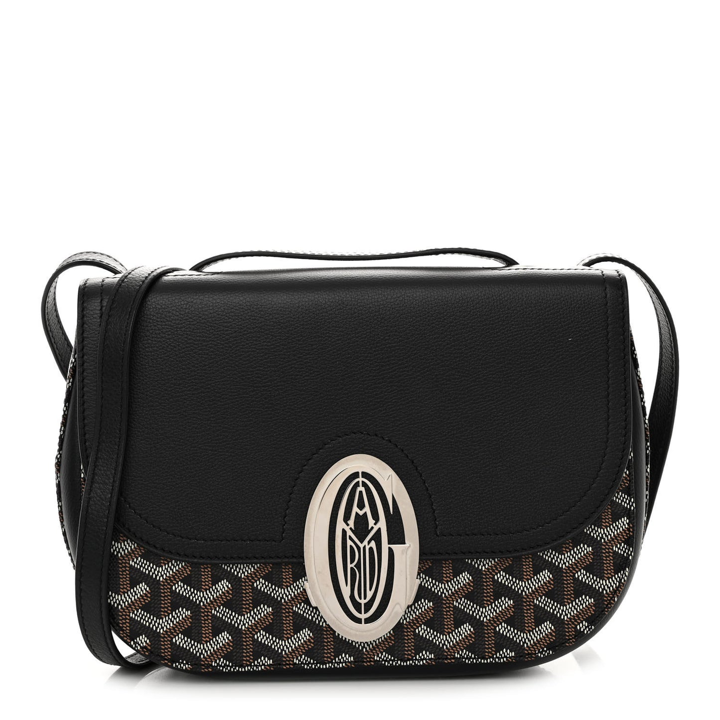 Goyardine 233 PM Shoulder Bag Black