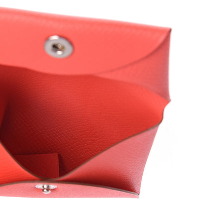Hermes Epsom Bastia Coin Purse Rose Jaipur 4 of 5