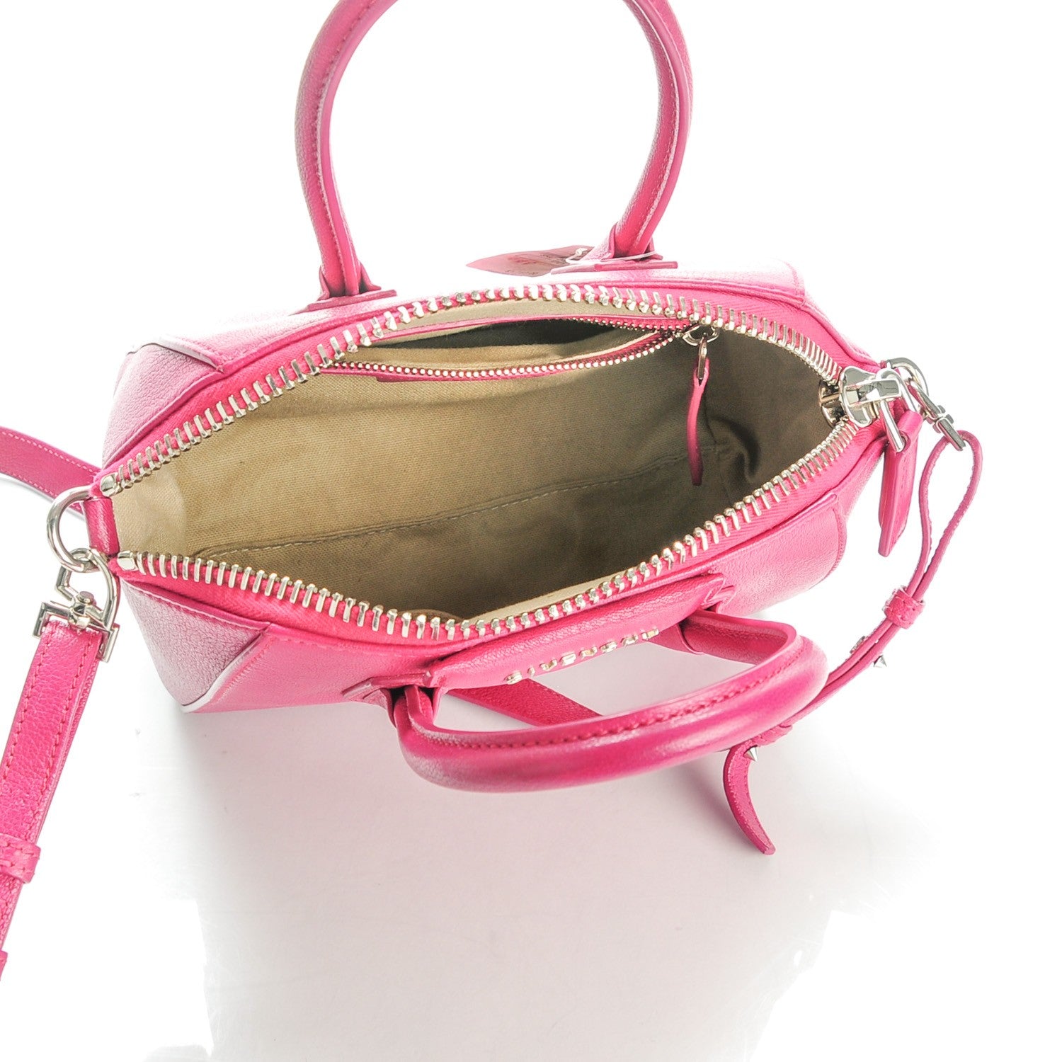 Givenchy Sugar Goatskin Mini Antigona Magenta 5 of 7